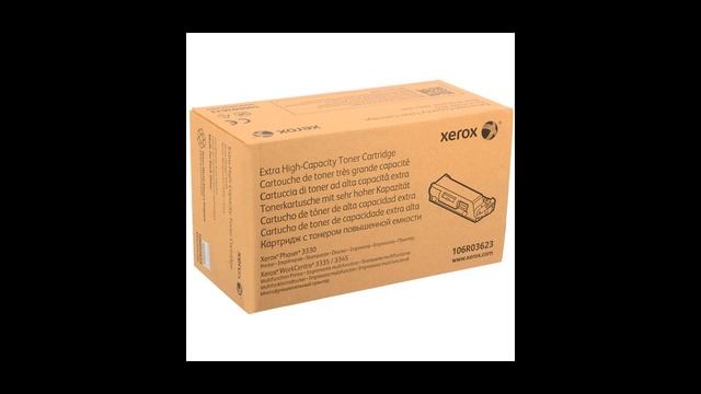Картридж для лазерного принтера Xerox смотреть онлайн