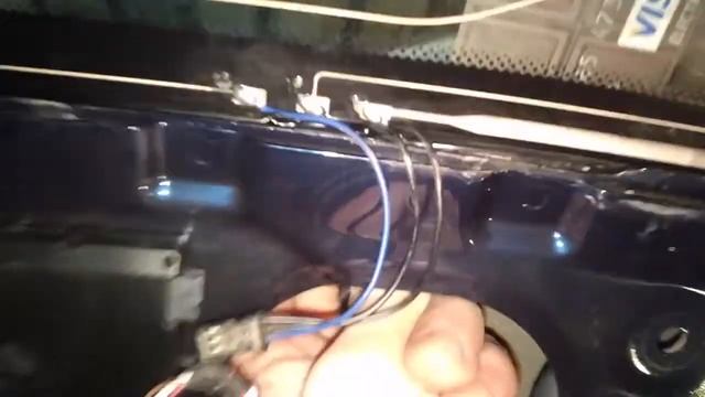 BMW X3 F25 устранение протекание стопа багажника