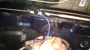 BMW X3 F25 устранение протекание стопа багажника