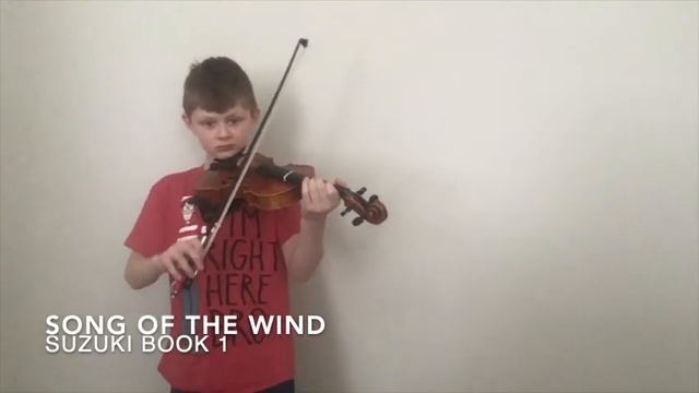 Song of the Wind | Suzuki Violin Book 1 смотреть онлайн