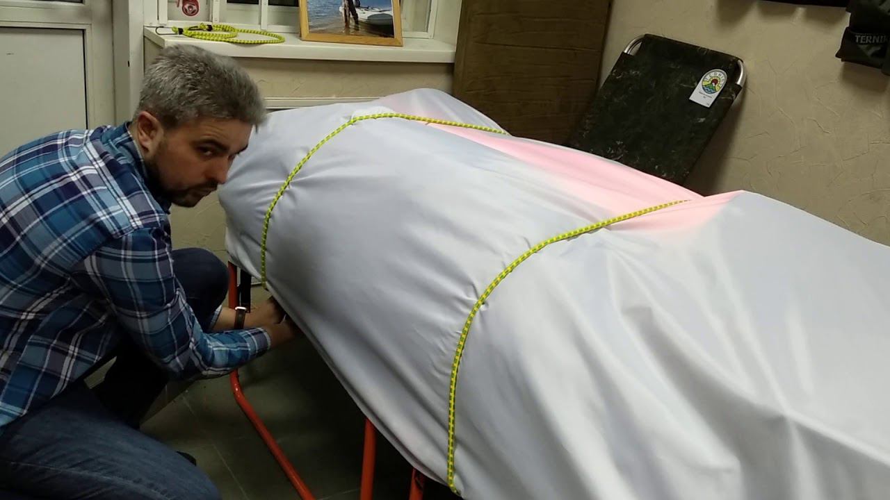 БелоСНЕЖНЫЙ чехол на сани-кресло-раскладушку. смотреть онлайн