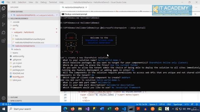 11 Developing a Simple SharePoint Client Side Web Part Approach 3 смотреть онлайн