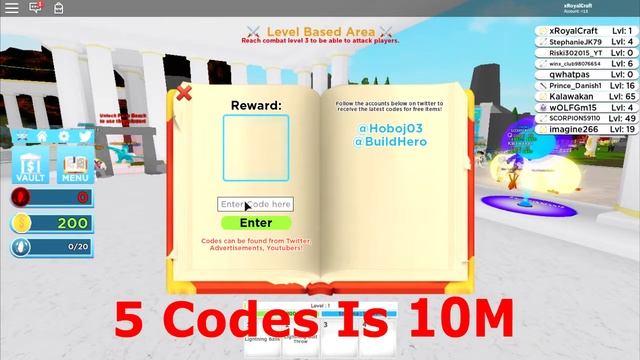 ALL NEW CODES IN ⚡GOD SIMULATOR⚡!!! ( ROBLOX ) смотреть онлайн