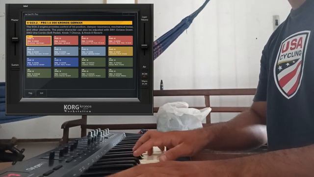Korg Kronos Piano Workstation ( Kronos German ) - Kontakt #korg #korgkronos