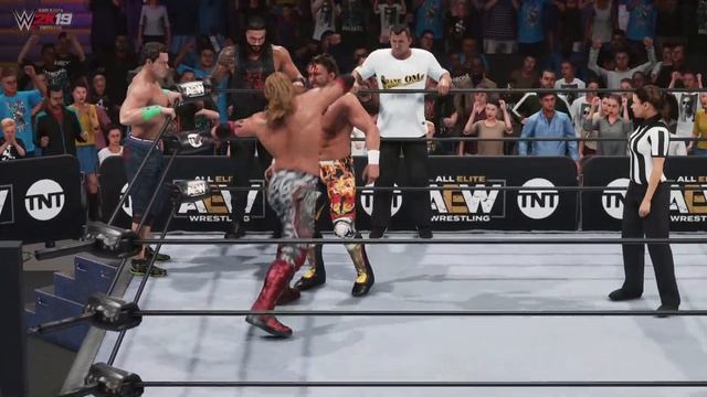 Team WWE VS. Team AEW | 8-MAN ELIMINATION MATCH | Community Wish [WWE 2K19 Gameplay] смотреть онлайн