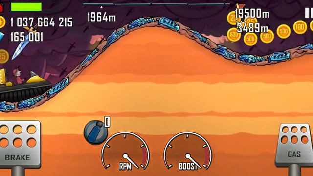 Hill Climb Racing 1.61.0 (60 fps): Hovercraft + Mega Highway 3554m (full run) смотреть онлайн