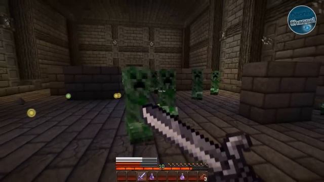 Minecraft Maps - Creeper Dungeon смотреть онлайн