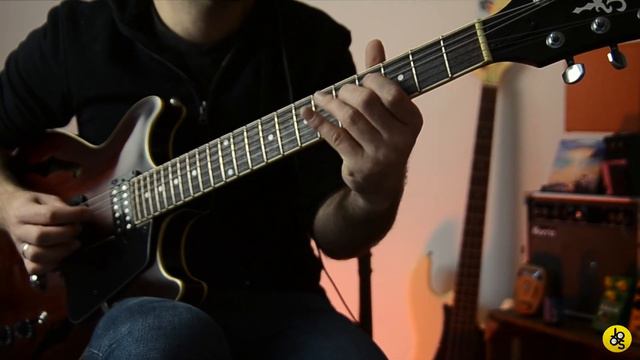 Funky Blues Jam ! Ibanez AM-53 SRF