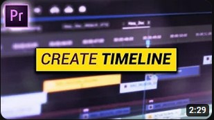 Как создать временную шкалу (Sequence) (руководство Premiere Pro)