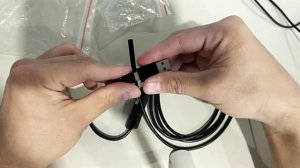 ЭНДОСКОП из Китая ТЕСТ КАК НАСТРОИТЬ НА СМАРТФОНЕ И ПК USB OTG эндоскоп