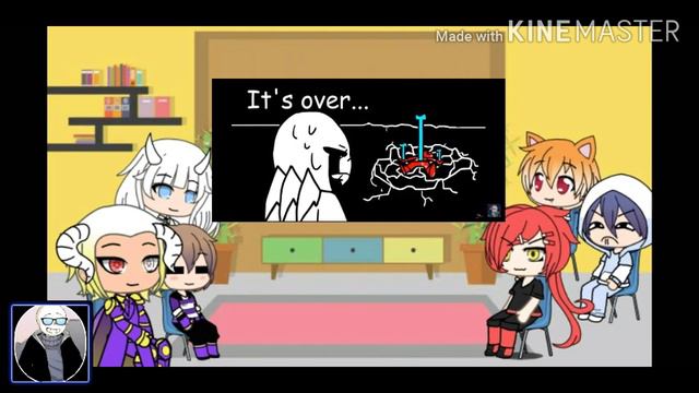 UnderTale Reacts To UltraTale || Part Two || Ultra Sans Vs Determination Chara || смотреть онлайн