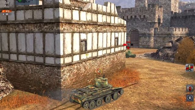 World of Tanks Blitz BT-7 Artillery gameplay смотреть онлайн