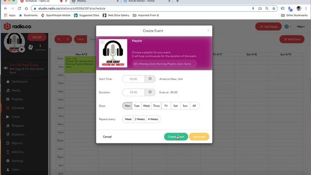 Radio.co screen-cast смотреть онлайн