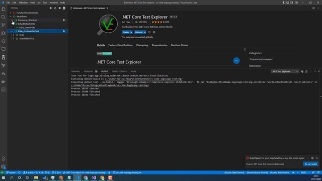 How do I run tests with the test explorer смотреть онлайн