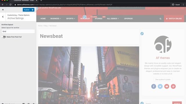 Kreeti Lite | Theme Options Overview | Clean and Elegant WordPress Newspaper Theme смотреть онлайн