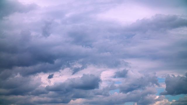 Небо [футаж] [Облака фиолетовые Лето День] 4k смотреть онлайн