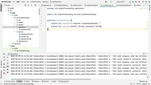 Ktor Tutorial - Building a RESTful API with JWT Authentication смотреть онлайн