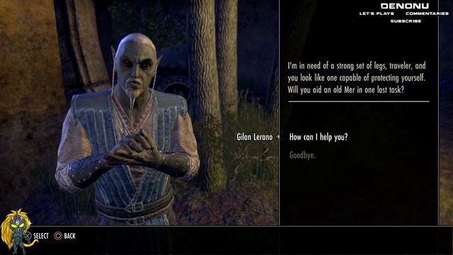 Elder Scrolls Online Morrowind Main Story Warden Let's Play Part 2 Divine Inquires pt 1 смотреть онлайн