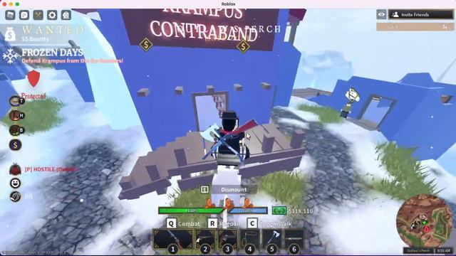 Snowmen has a New Secret Gun??? | Roblox Wild West Christmas смотреть онлайн