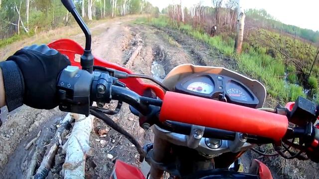 Покатушки на IRBIS TTR 250. Дорога на 1 залив смотреть онлайн