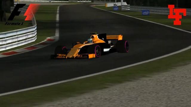 rFactor | F1 2017 | Monza | McLaren Honda | Fernando Alonso #14 смотреть онлайн