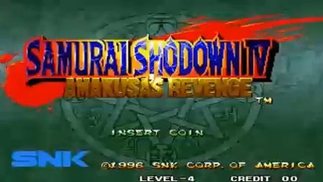 SAMURAI SHODOWN IV AMAKUSA'S REVENGE SOUNDTRACK MIX смотреть онлайн