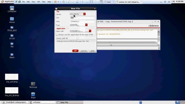 2 Cadence How to create library and cell смотреть онлайн