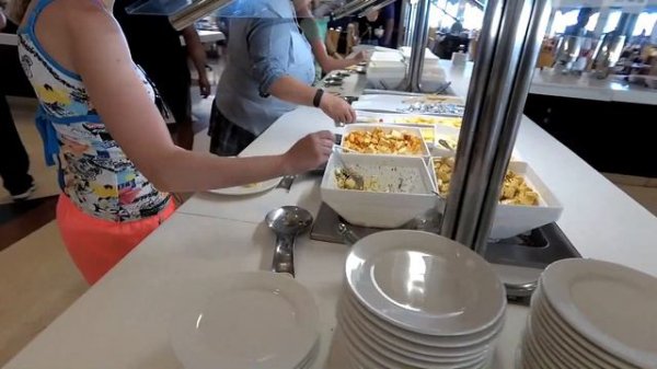 Ресторан Bay View отеля Reef Oasis Blue Bay Resort & Spa 5