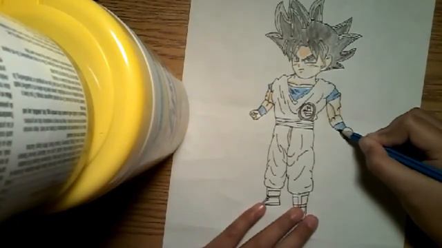 Drawing Ultra Instinct Kid Goku Full Body (Best Drawing Part 1) смотреть онлайн