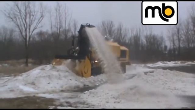 Аэродромный фрезерно роторный снегоочиститель MB4 смотреть онлайн