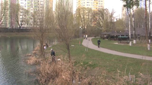 Река Дарница в Киеве и Парк Победы, милости просим! смотреть онлайн