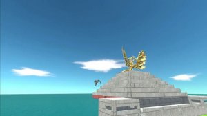 Epic Monster War - Godzilla vs Team Ghidorah + Mechagodzilla │Animal Revolt Battle Simulator - ARBS