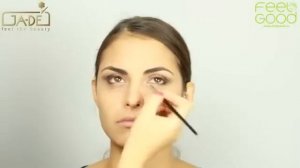 Повседневный макияж для карих глаз видео