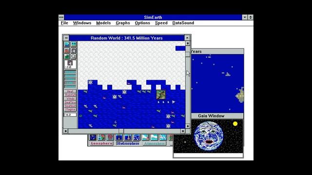 Playing SimEarth (1990) on Windows NT3.51: Retro VirtualBox Gaming E1 смотреть онлайн