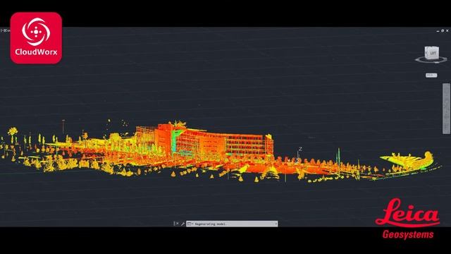 Streaming data into CloudWorx for Autocad using a Cyclone Enterprise server in California! смотреть онлайн