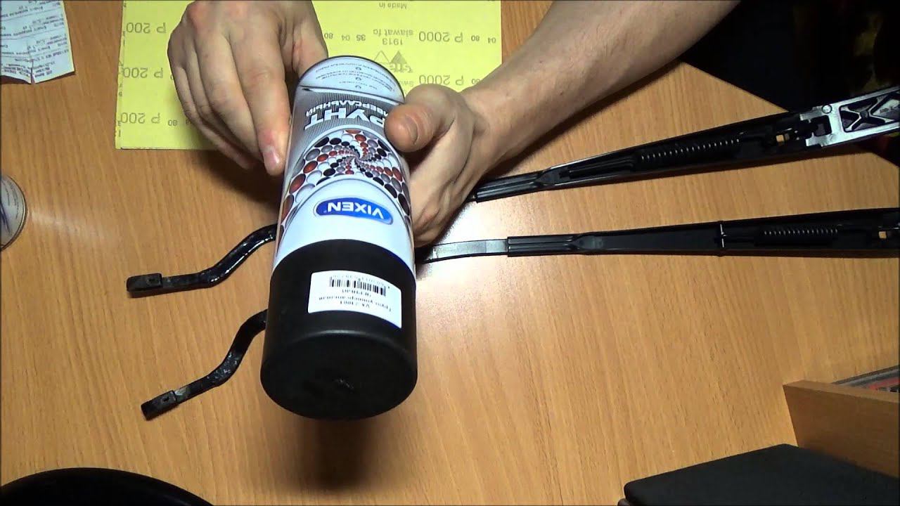 Поводки стеклоочистителей(покраска). смотреть онлайн