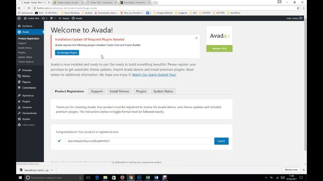 Curso Avada Theme - Clase 1 смотреть онлайн