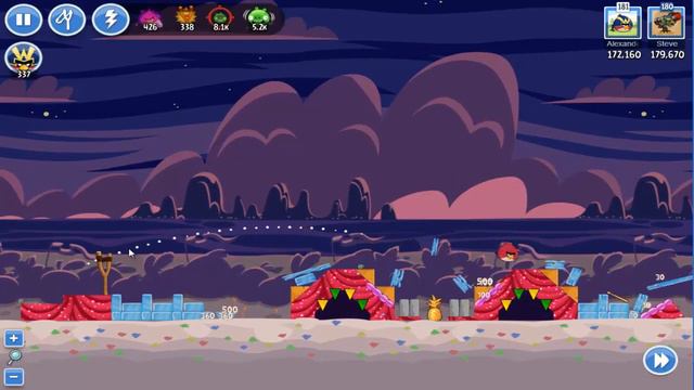 Angry Birds Friends Tournament Week 195 Level 3 | no power HighScore ( 180.660 k ) смотреть онлайн