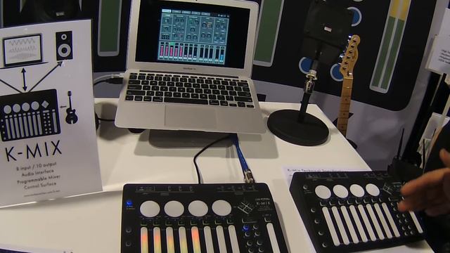 NAMM 2016 Keith McMillen Instruments K‑Mix Digital Mixer and USB Interface смотреть онлайн