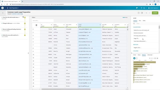2. Talend Data Preparation – How to Prepare Data and Work with Recipes смотреть онлайн