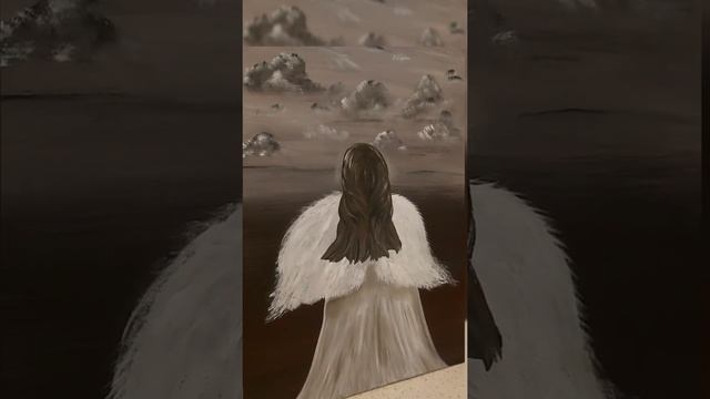 Моя новая картина #Ангел??#стих смотреть онлайн