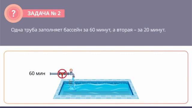 Задачи на совместную работу Математика 5 класс смотреть онлайн