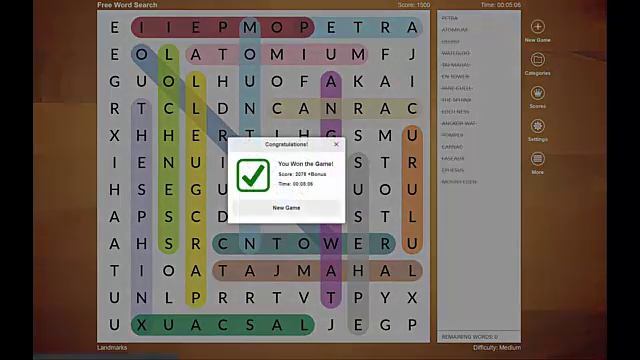 Word search puzzle 105 - game free смотреть онлайн