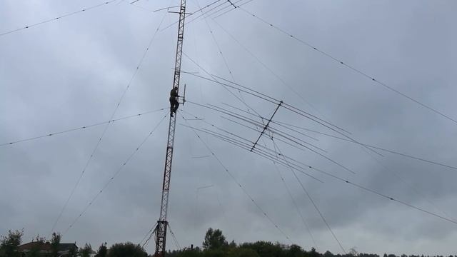 Подъем антенны 335 на RM3M смотреть онлайн