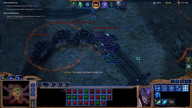 StarCraft II Mutation #54 Cold is the Void - Vorazun Swann Brutal + Bonus смотреть онлайн