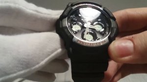 Casio G-Shock GAW-100-1A Обзор функций в часах