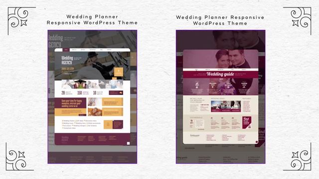 25+ Event and Wedding Planning WordPress Themes смотреть онлайн