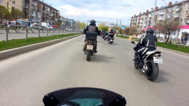 ОТКРЫТИЕ МОТОСЕЗОНА - БЕРЕЗНИКИ, ХИМФЕСТ, МАЙ 2017 смотреть онлайн