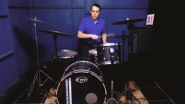 THE ROLLING STONES - CHARLIE WATTS - DRUMS COVER смотреть онлайн