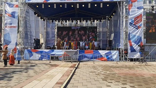 День народного единства на площади Ленина в Пятигорске 4 11 2019 смотреть онлайн